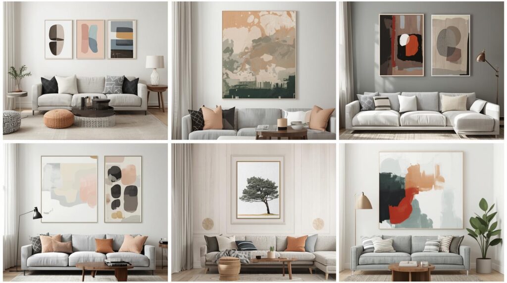 living room wall decor designs