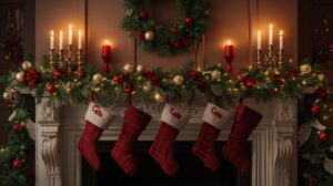 beautiful christmas mantel ideas (1)